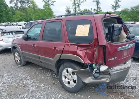 2004 Mazda Tribute Lx V6 z USA, uszkodzony, nr VIN 4F2CZ04104KM17442